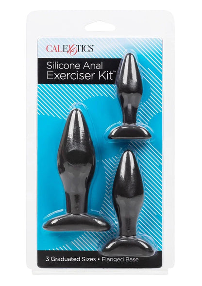 Bestel: Silicone Anal Exerciser Kit by CalExotics - bij Happytoys.nl, happytoys.be, Happytoys.ae: erotische sex webshop | liever Happy dan Easy ⭐⭐⭐⭐⭐
