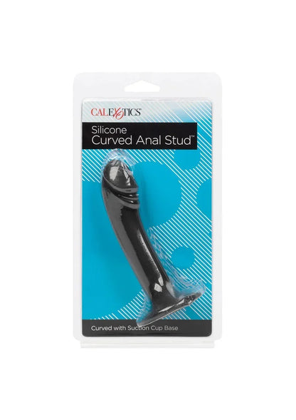 Bestel: Silicone Curved Anal Stud by CalExotics - bij Happytoys: de erotische sex webshop | liever Happy dan Easy ⭐⭐⭐⭐⭐