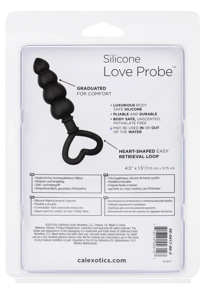 ♂ ♀ CalExotics Silicone Love Probe - Happytoys Sexshop: Toys for Feeling Happy & Easy 😊 - Discreet geleverd