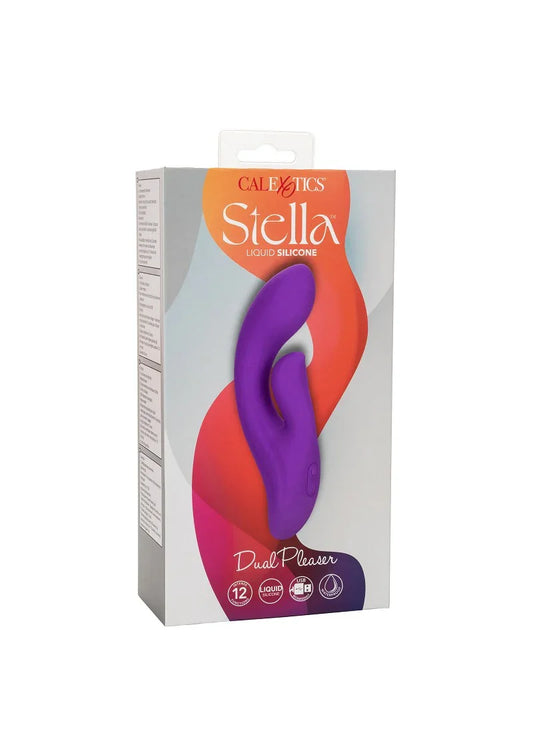 ♀ CalExotics Stella Liquid Silicone Dual Pleaser - Happytoys Sexshop: Toys for Feeling Happy & Easy 😊 - Discreet geleverd
