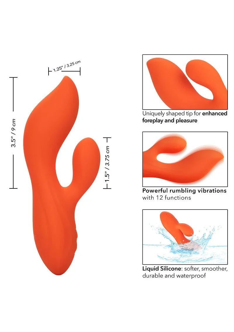 ♀ CalExotics Stella Liquid Silicone Dual Teaser - Happytoys Sexshop: Toys for Feeling Happy & Easy 😊 - Discreet geleverd