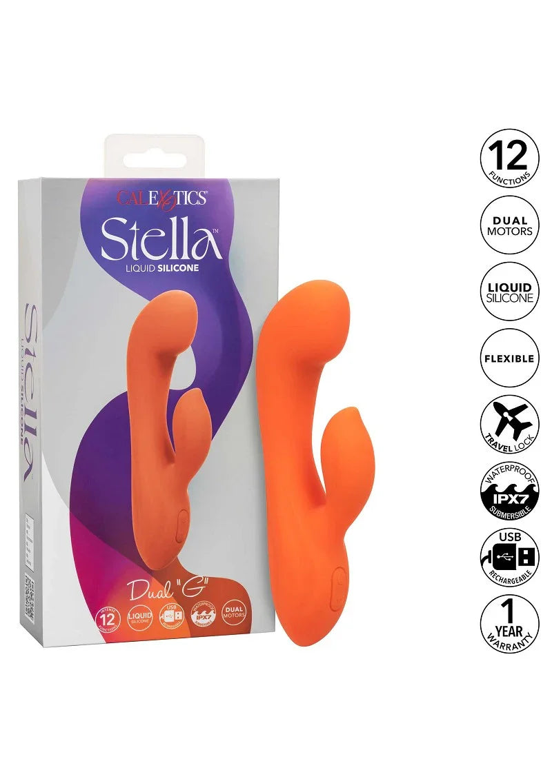 ♀ CalExotics Stella Liquid Silicone Dual 'G” - Happytoys Sexshop: Toys for Feeling Happy & Easy 😊 - Discreet geleverd
