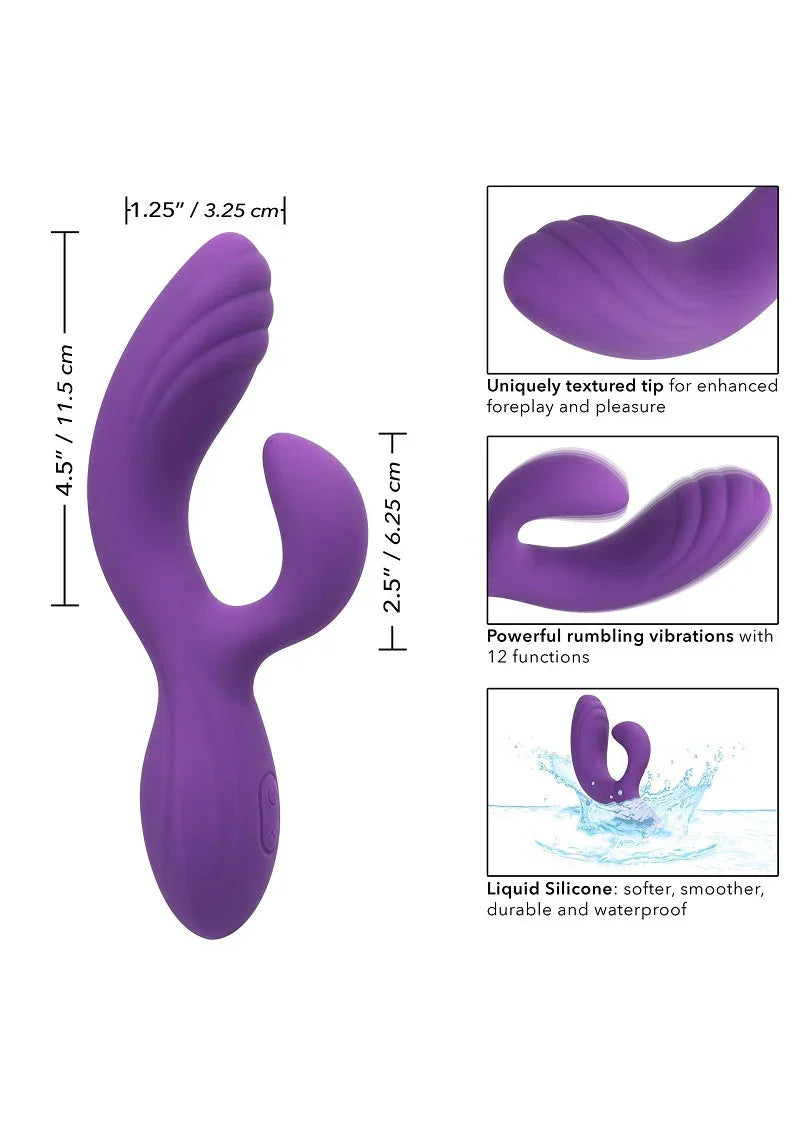 ♀ CalExotics Stella Liquid Silicone 'C” Curve - Happytoys Sexshop: Toys for Feeling Happy & Easy 😊 - Discreet geleverd