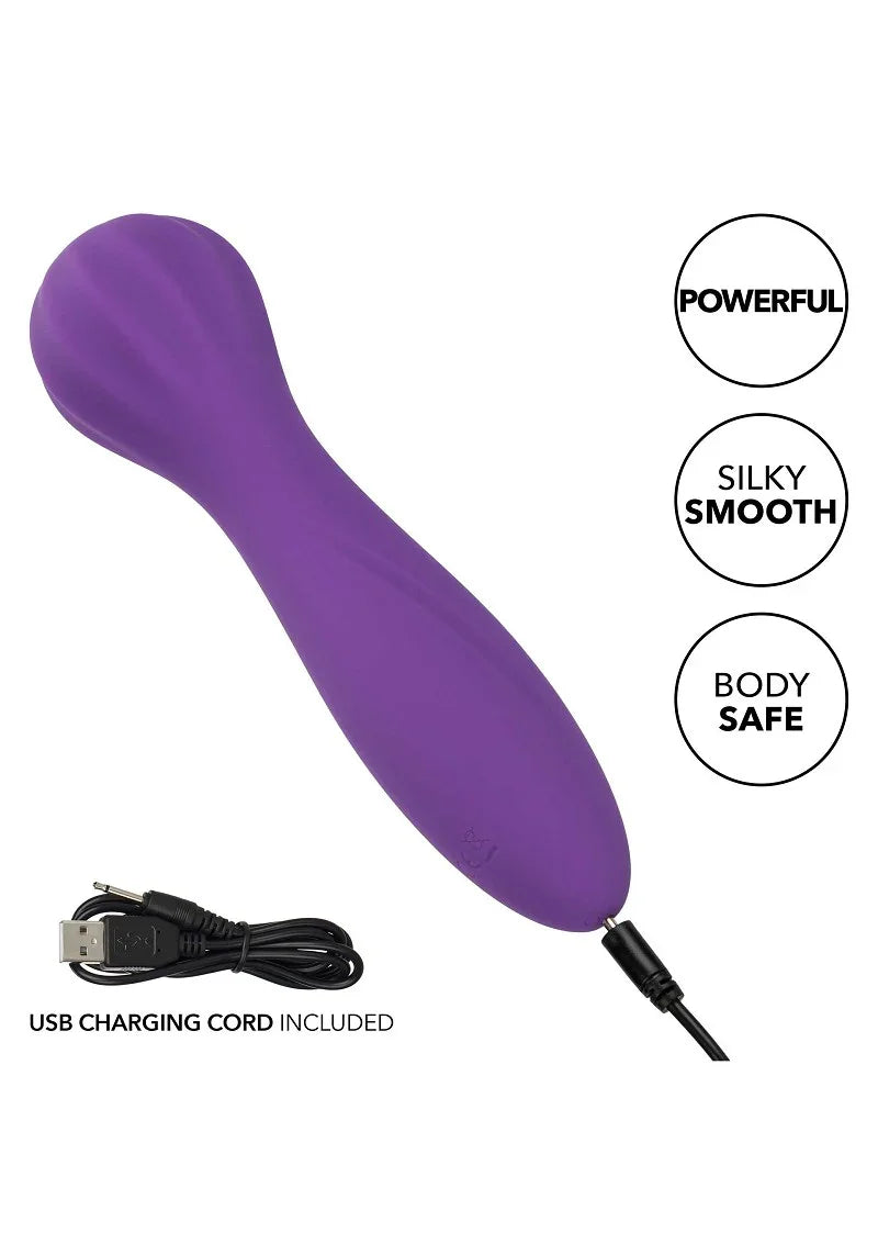 Stella Liquid Silicone 'O” Wand by CalExotics - Happytoys Sexshop: Toys for Feeling Happy & Easy 😊 - Discreet geleverd