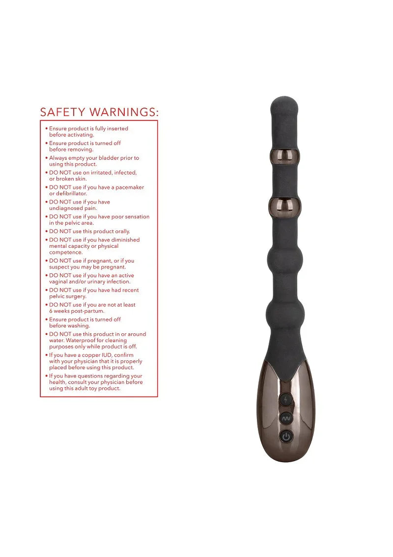 Volt Electro Beads by CalExotics - Happytoys Sexshop: Toys for Feeling Happy & Easy 😊 - Discreet geleverd