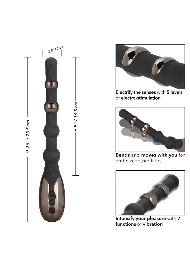 Volt Electro Beads by CalExotics - Happytoys Sexshop: Toys for Feeling Happy & Easy 😊 - Discreet geleverd