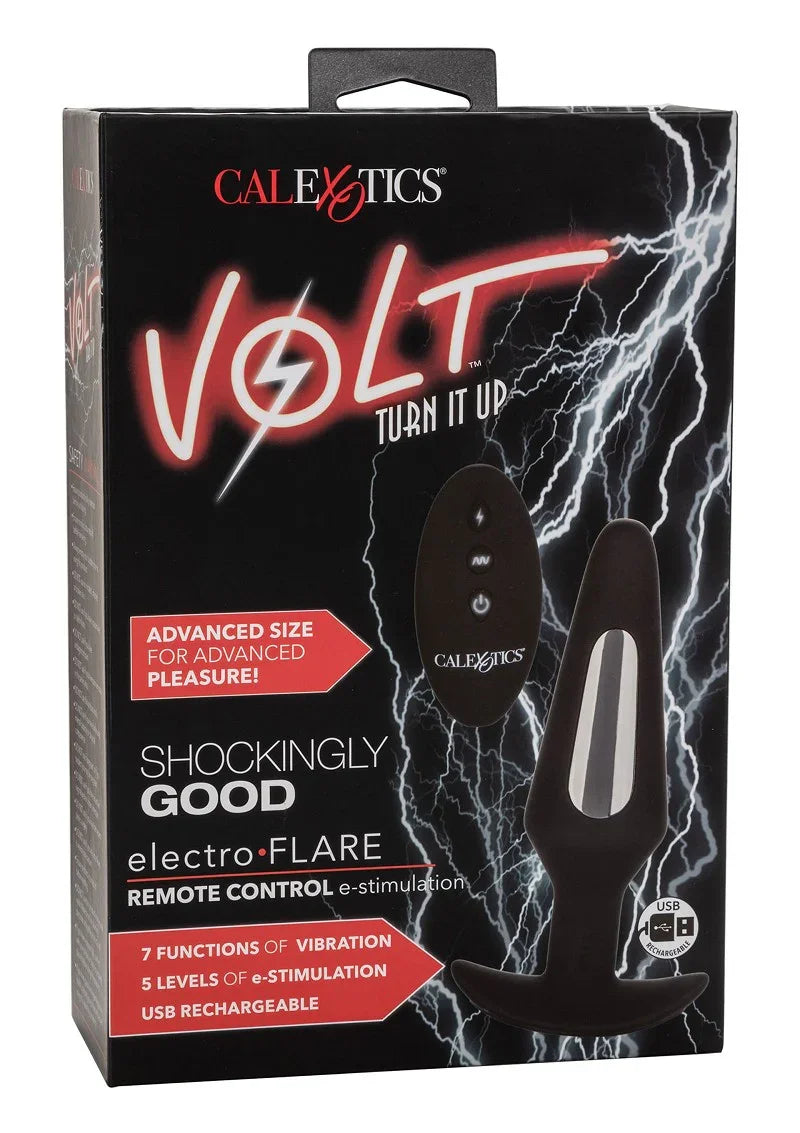 ♂ ♀ CalExotics Volt Electro Flare - Happytoys Sexshop: Toys for Feeling Happy & Easy 😊 - Discreet geleverd
