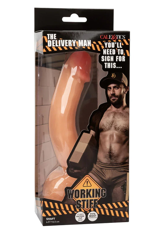 Working Stiff The Delivery Man by CalExotics - Happytoys Sexshop: Toys for Feeling Happy & Easy 😊 - Discreet geleverd