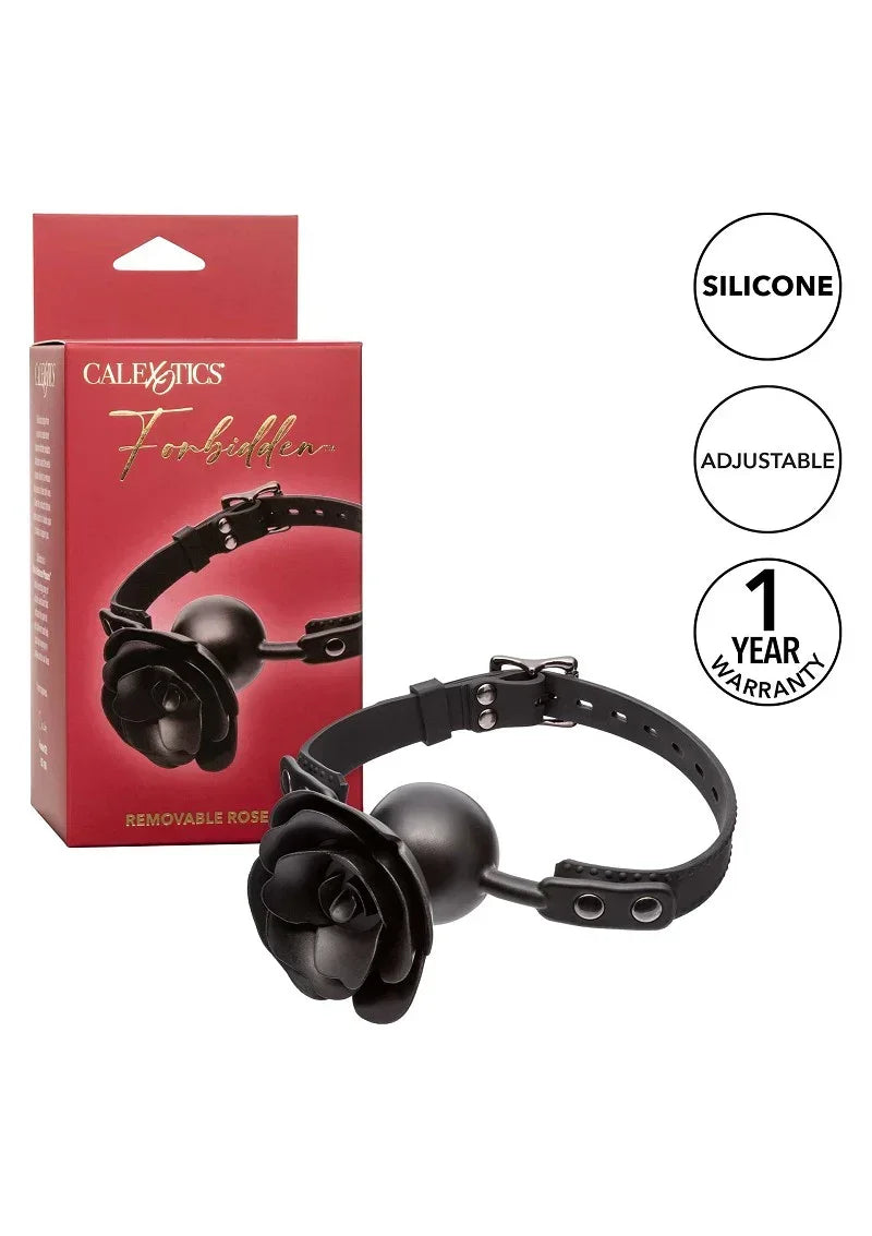 CalExotics_Forbidden_Removable_Rose_Gag_11 @ Happytoys Sexshop: online sex shop for Feeling Happy & Easy 😊 the erotic store owned by a woman