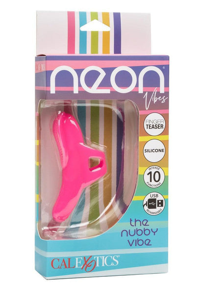 ♀ CalExotics Neon Vibes The Nubby Vibe - Happytoys Sexshop: Toys for Feeling Happy & Easy 😊 - Discreet geleverd