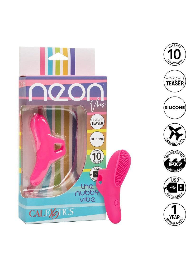 ♀ CalExotics Neon Vibes The Nubby Vibe - Happytoys Sexshop: Toys for Feeling Happy & Easy 😊 - Discreet geleverd