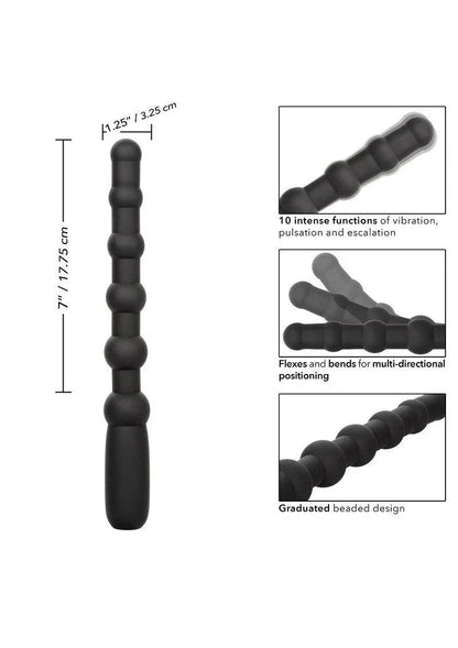 Rechargeable X-10 Beads by CalExotics - Happytoys Sexshop: Toys for Feeling Happy & Easy 😊 - Discreet geleverd