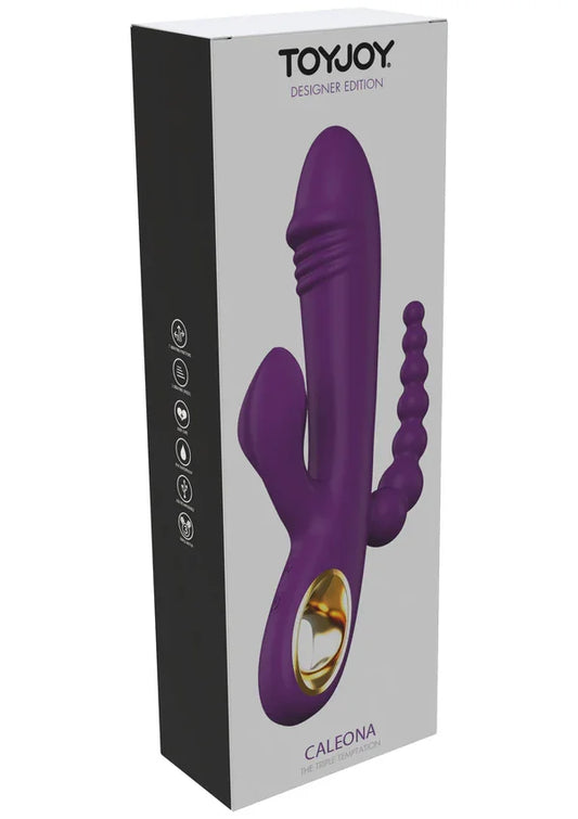 Caleona Triple Temptation by ToyJoy Designer Edition - Happytoys Sexshop: Toys for Feeling Happy & Easy 😊 - Discreet geleverd
