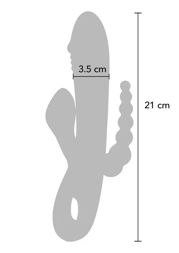 Caleona Triple Temptation by ToyJoy Designer Edition - Happytoys Sexshop: Toys for Feeling Happy & Easy 😊 - Discreet geleverd