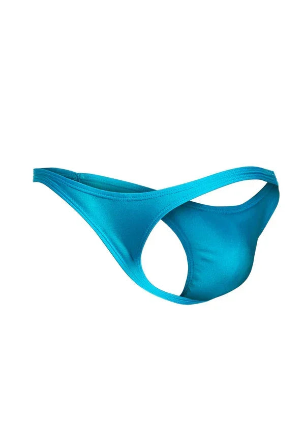 Classic Tanga Size XL Aqua by Justin+Simon - Happytoys Sexshop: online sex shop for Feeling Happy & Easy 😊 - Discreet geleverd