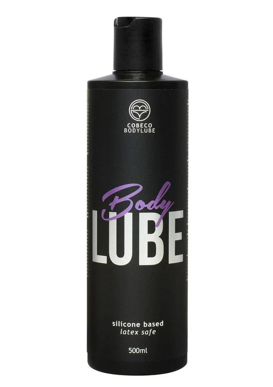 Cobeco Silicone Body Lube 500ml Glijmiddel - Happytoys Sexshop: Toys for Feeling Happy & Easy 😊 - Discreet geleverd