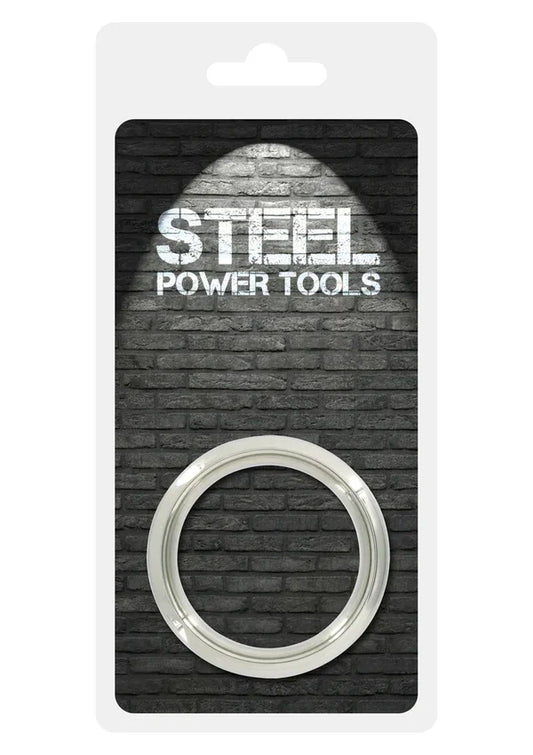 Cockring Rvs 8 mm - 50 mm by Steel Power Tools - Happytoys Sexshop: online sex shop for Feeling Happy & Easy 😊 - Discreet geleverd