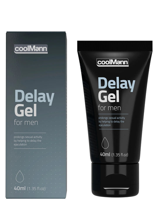 Bestel: CoolMann Delay Gel 40 ml by Cobeco Coolmann - bij Happytoys: de erotische sex webshop | liever Happy dan Easy ⭐⭐⭐⭐⭐