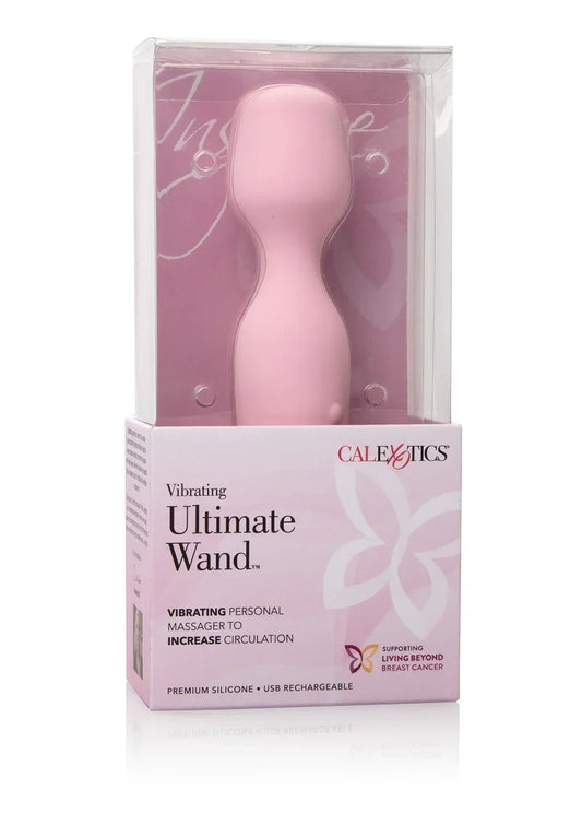 Inspire Vibrating Ultimate Wand vibrator by CalExotics - Happytoys Sexshop: Toys for Feeling Happy & Easy 😊 - Discreet geleverd