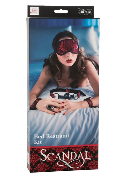 DeScandalBedRestraintKitiseenkinkysetmet3artikelen.2 @ Happytoys Sexshop: online sex shop for Feeling Happy & Easy 😊 the erotic store owned by a woman