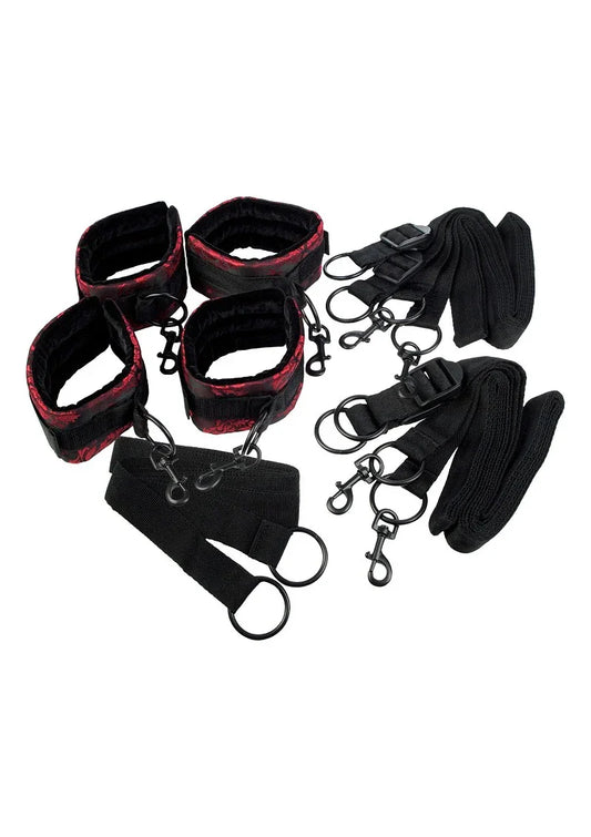 CalExotics Scandal Bed Restraints - Happytoys Sexshop: Toys for Feeling Happy & Easy 😊 - Discreet geleverd
