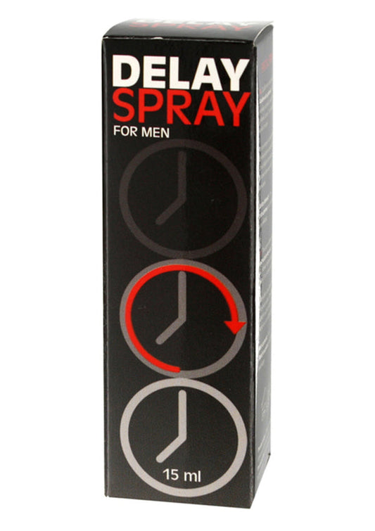 Bestel: Delay Spray 15 ml by Cobeco - bij Happytoys: de erotische sex webshop | liever Happy dan Easy ⭐⭐⭐⭐⭐