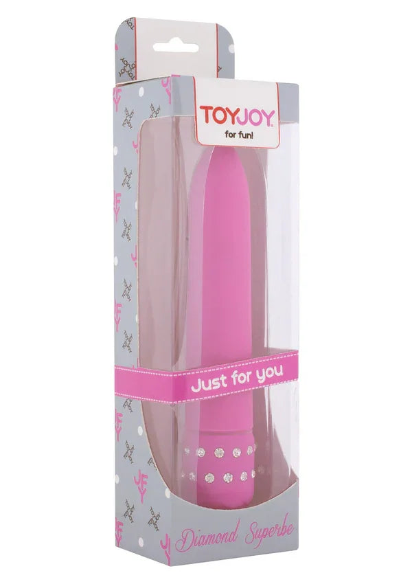 Diamond Superbe Vibrator by ToyJoy - Happytoys Sexshop: Toys for Feeling Happy & Easy 😊 - Discreet geleverd