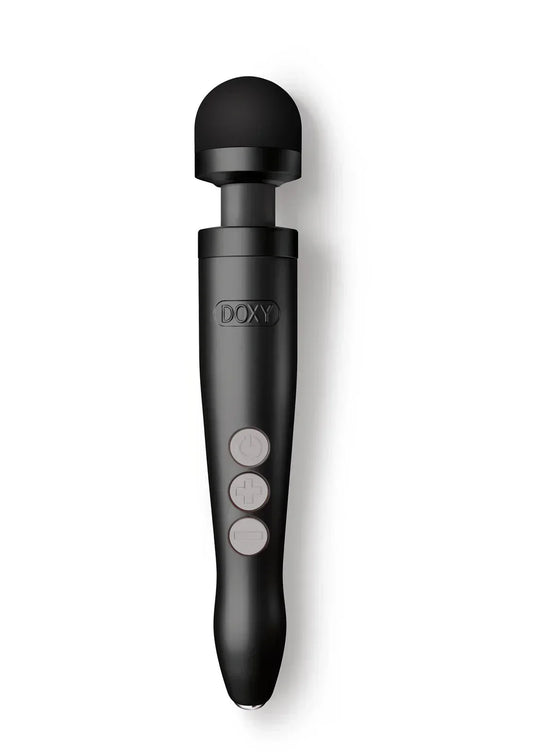 Bestel: Die Cast 3R Reachargeable Wand by Doxy - bij Happytoys: de erotische sex webshop | liever Happy dan Easy ⭐⭐⭐⭐⭐