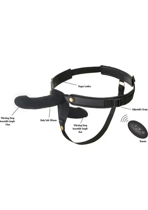 DoubleVibratingPleasurePenisStrapon14cmbyHiddenDesire7 @ Happytoys Sexshop: online sex shop for Feeling Happy & Easy 😊 the erotic store owned by a woman