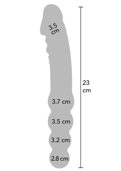 Dual Sided Anal Vibrator by Hidden Desire - Happytoys Sexshop: Toys for Feeling Happy & Easy 😊 - Discreet geleverd