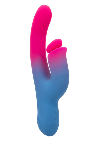 Dual Stimulator Thrusting Vibrator by CalExotics Elation