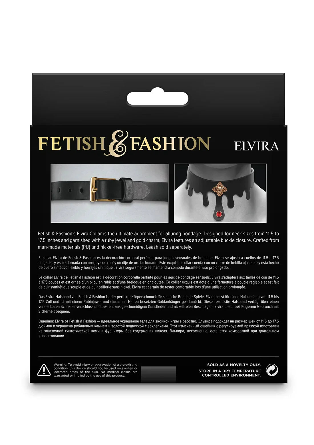 Elvira Collar by NS Novelties