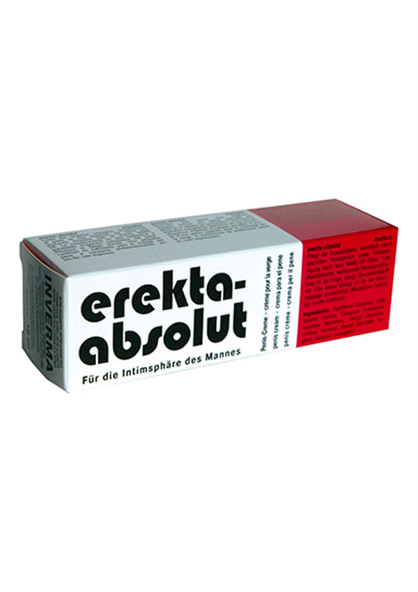 Bestel: Erekta Absolut Cream 18 ml by Inverma - bij Happytoys: de erotische sex webshop | liever Happy dan Easy ⭐⭐⭐⭐⭐