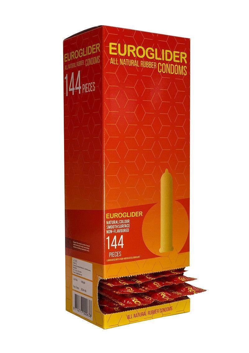 Bestel: Condoms 144pcs by Euroglider - bij Happytoys.nl, happytoys.be, Happytoys.ae: erotische sex webshop | liever Happy dan Easy ⭐⭐⭐⭐⭐