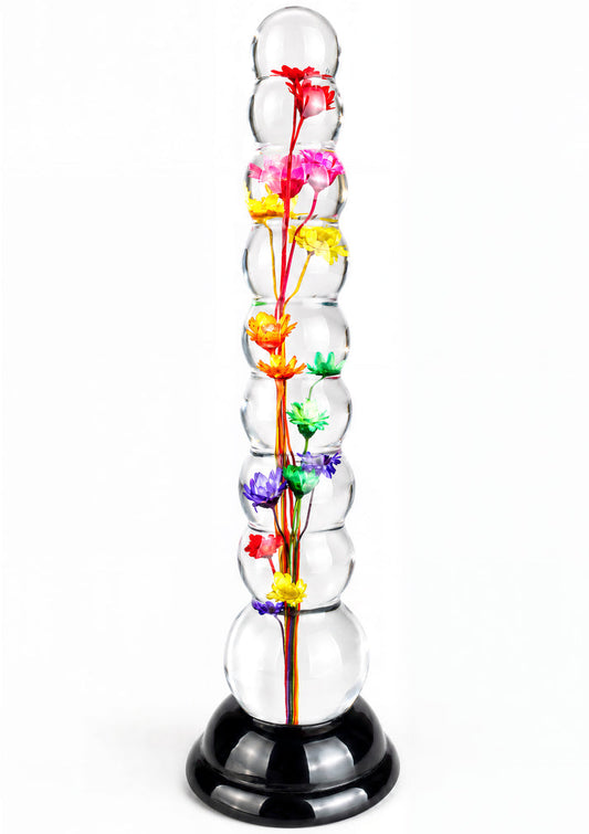 Bestel: Everlasting Bloom Beaded Dong by ToyJoy Bloomé - bij Happytoys.nl, happytoys.be, Happytoys.ae: erotische sex webshop | liever Happy dan Easy ⭐⭐⭐⭐⭐