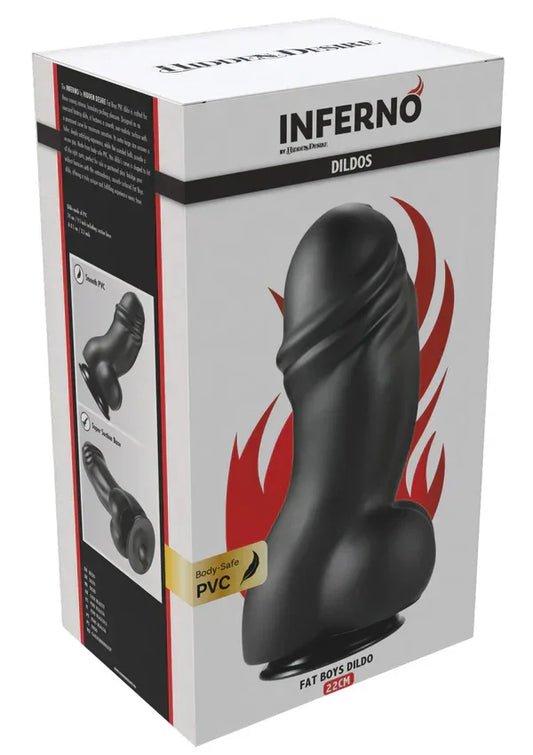 Fat Boys Dildo PVC 22 cm by Hidden Desire - Happytoys Sexshop: Toys for Feeling Happy & Easy 😊 - Discreet geleverd