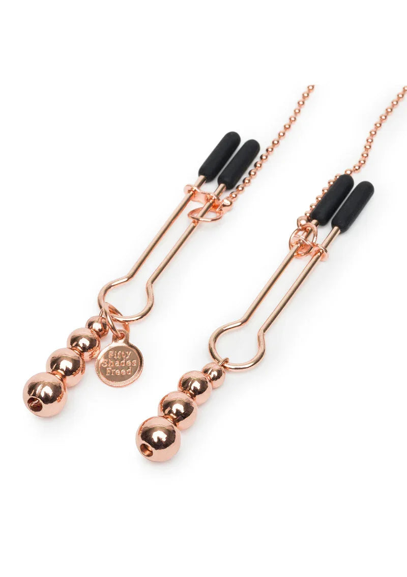 Freed All Sensation Nipple & Clitoral Chain Fifty Shades - Happytoys Sexshop: Toys for Feeling Happy & Easy 😊 - Discreet geleverd