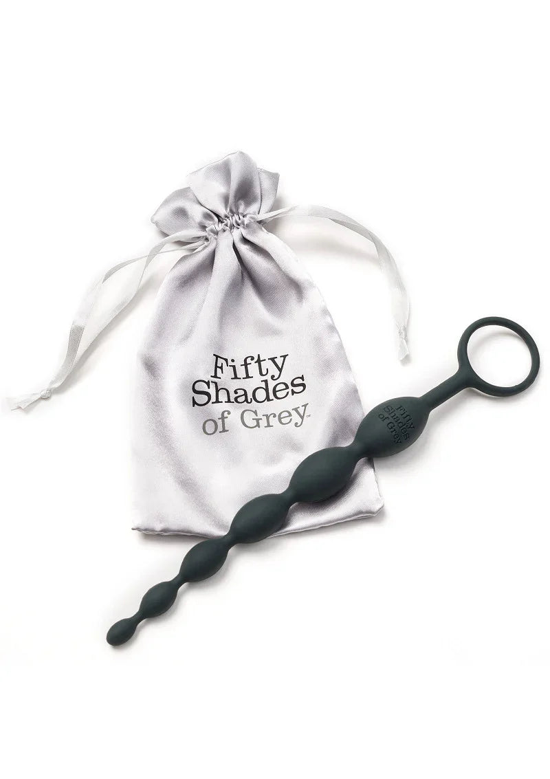 ♂ ♀ Fifty Shades of Grey Pleasure Intensified Anal Beads - Happytoys Sexshop: Toys for Feeling Happy & Easy 😊 - Discreet geleverd