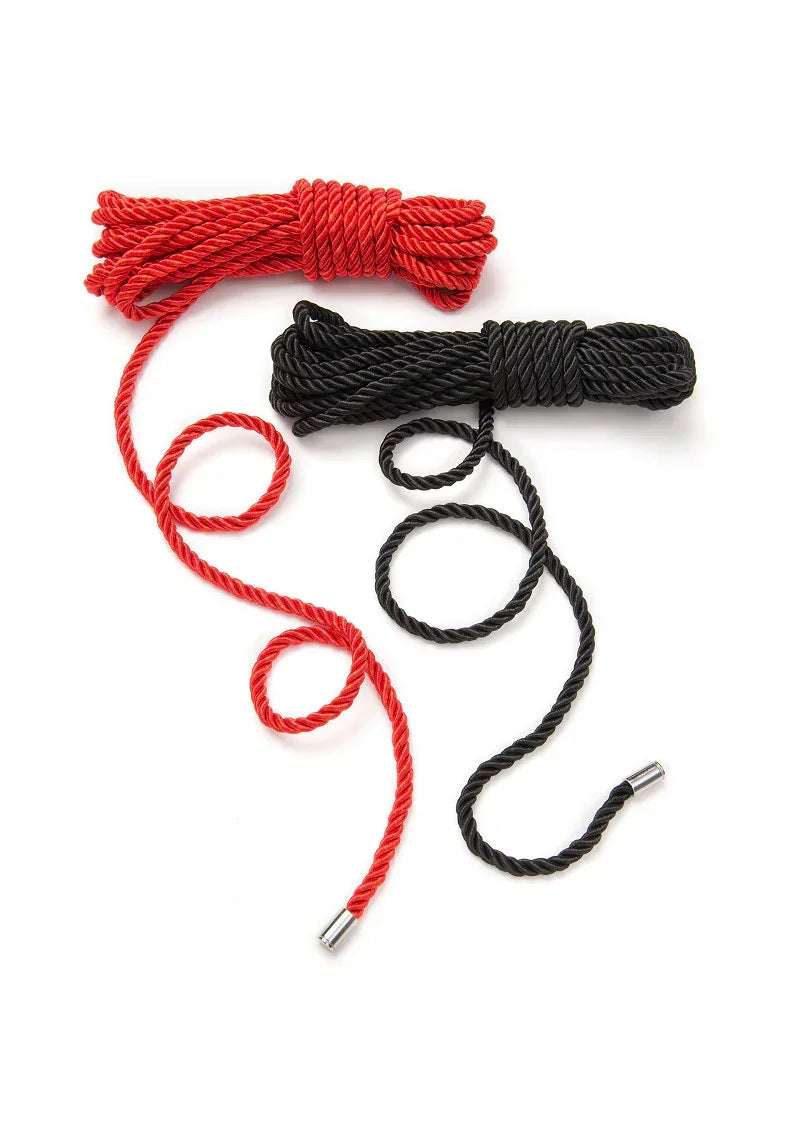 FiftyShadesofGreyRestrainMeBondageRopeTwinPack3 @ Happytoys Sexshop: online sex shop for Feeling Happy & Easy 😊 the erotic store owned by a woman