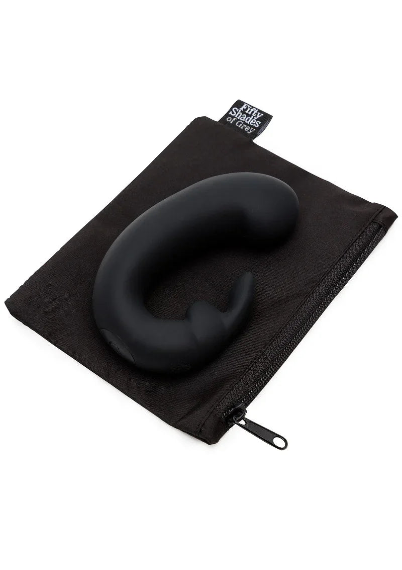 Sensation Rechargeable G-Spot Rabbit Vibrator by Fifty Shades of Grey - Happytoys Sexshop: Toys for Feeling Happy & Easy 😊 - Discreet geleverd