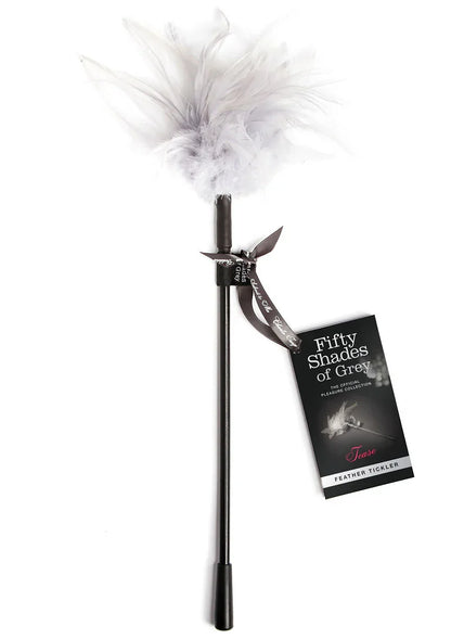 Tease Feather Tickler by Fifty Shades of Grey - Happytoys Sexshop: Toys for Feeling Happy & Easy 😊 - Discreet geleverd
