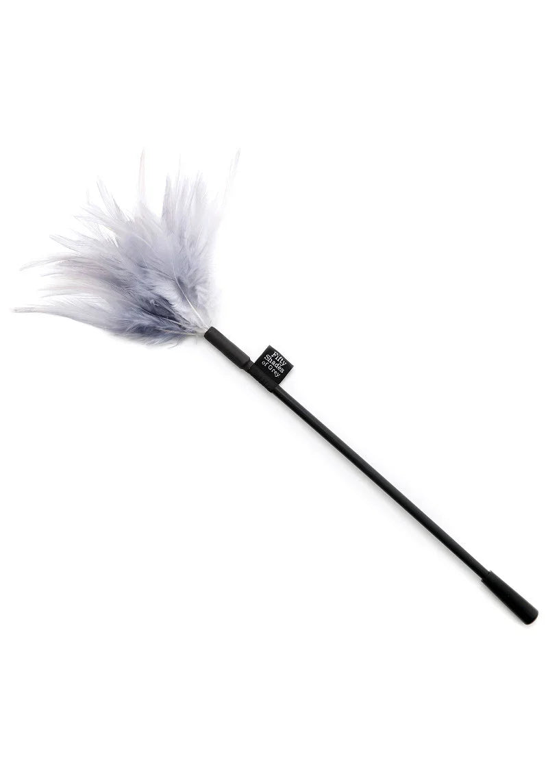 Tease Feather Tickler by Fifty Shades of Grey - Happytoys Sexshop: Toys for Feeling Happy & Easy 😊 - Discreet geleverd