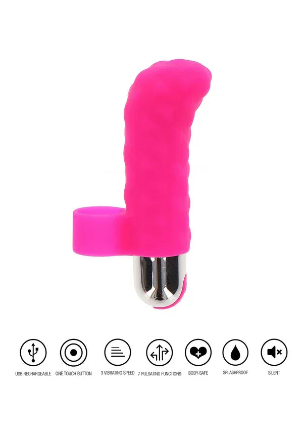 Finger Vibe Tickle Pleaser Rechargeable by ToyJoy - Happytoys Sexshop: Toys for Feeling Happy & Easy 😊 - Discreet geleverd