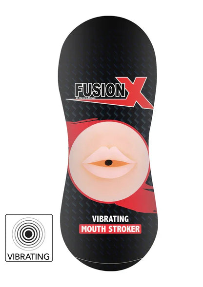 Fusion Vibrating Stroker Mouth by Hidden Desire - Happytoys Sexshop: online sex shop for Feeling Happy & Easy 😊 - Discreet geleverd