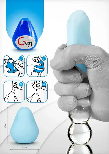G-Egg Masturbator by G-Vibe - Happytoys Sexshop: online sex shop for Feeling Happy & Easy 😊 - Discreet geleverd