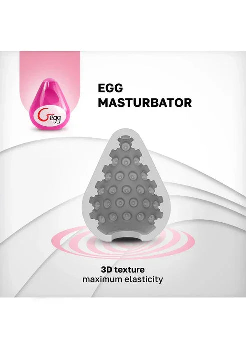 G-Egg Masturbator by G-Vibe - Happytoys Sexshop: online sex shop for Feeling Happy & Easy 😊 - Discreet geleverd