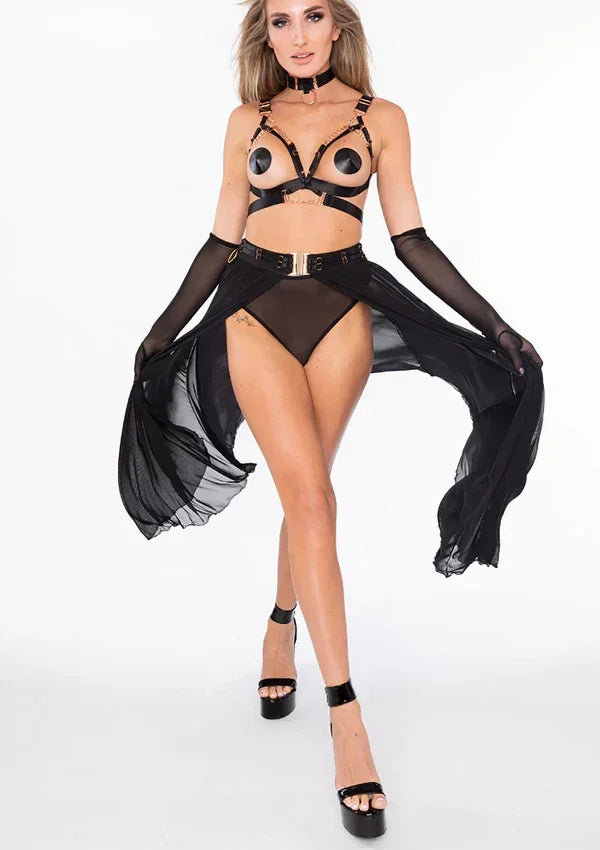 Combideal: Godess Skirt & Sex Gloves - Happytoys Sexshop: online sex shop for Feeling Happy & Easy 😊 - Discreet geleverd