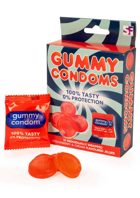 Bestel: Gummy Condoms Candy by Spencer & Fleetwood - bij Happytoys: de erotische sex webshop | liever Happy dan Easy ⭐⭐⭐⭐⭐
