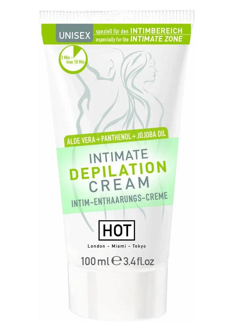 HOT Depilation Cream / ontharingscreme 100ml - Happytoys Sexshop: online sex shop for Feeling Happy & Easy 😊 - Discreet geleverd