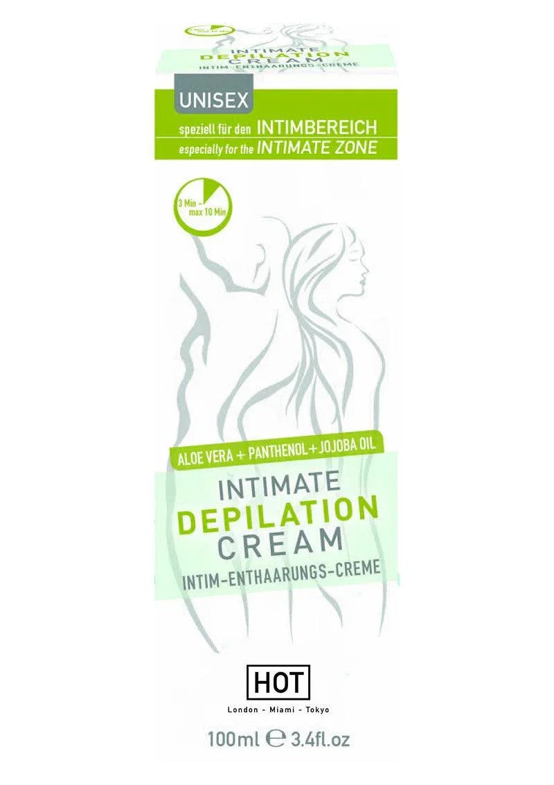 HOT Depilation Cream / ontharingscreme 100ml - Happytoys Sexshop: online sex shop for Feeling Happy & Easy 😊 - Discreet geleverd